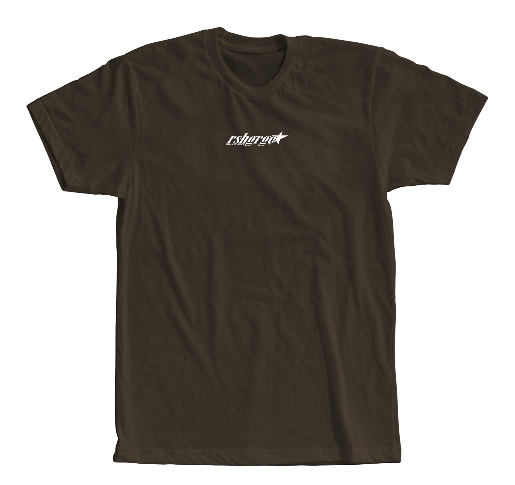 T-Shirt Brown Live Fast