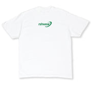 T-Shirt White/Green WithSpeed