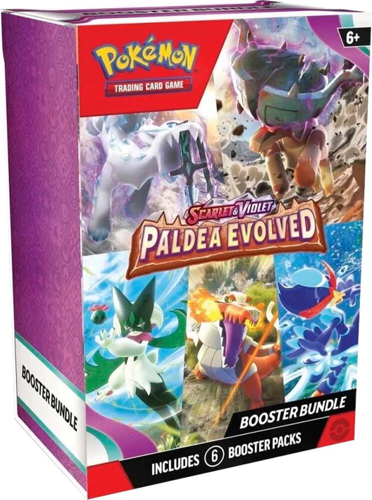 Pokémon Paldea Evolved  Booster Bundle